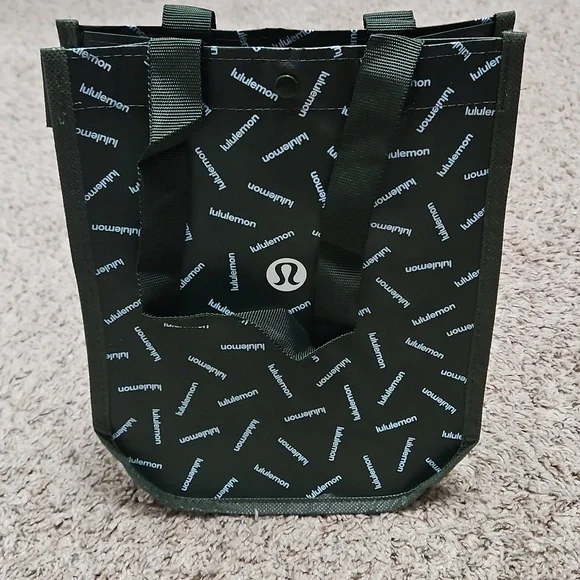 NBU Lululemon Dark Green Tote Bage - Picture 3 of 5